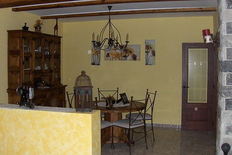 Comedor con salida a la terraza, Apartamento Balcón del Mar, Benicarló