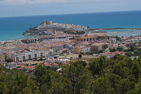 Vistas al mar y castillo, Residencia Bonavista, Peñiscola