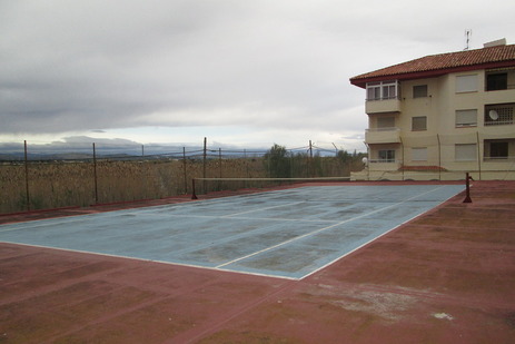 Pistas de tenis, Edificio Albatros, Peñiscola
