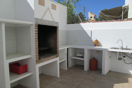 Terraza con barbacoa, Adosado Peñisol, Peñiscola
